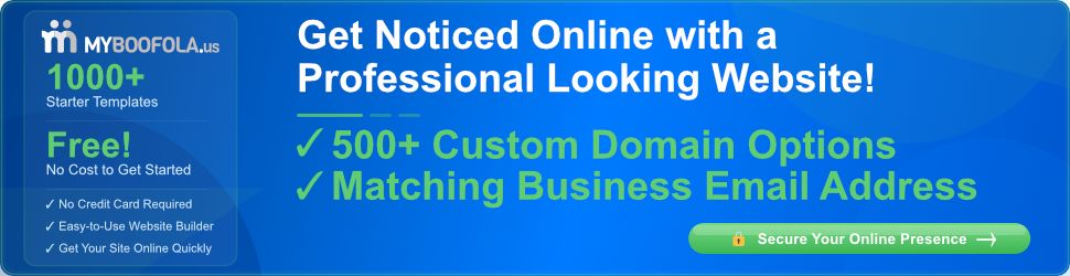MyBoofola.us - Get Started by Getting a Professional Website